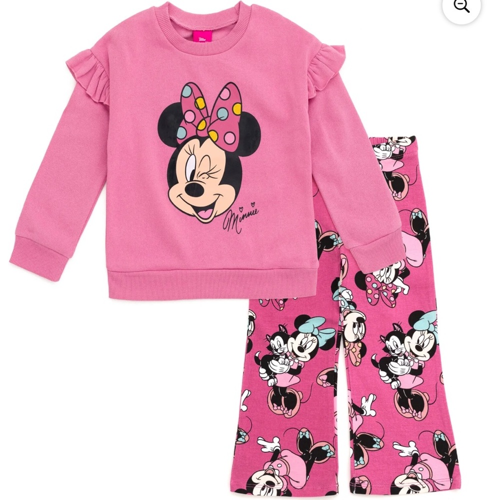Disney Junior Minnie Mouse Pink Sweatshirt
